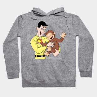 Curious George And Man With The Yellow  3 Hoodie